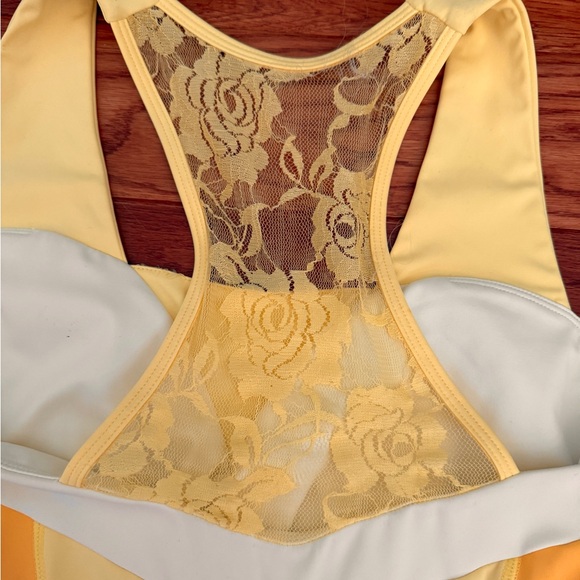 Crowned Athletics Enchanted Rose Athletic Tank and Leggings Size M - Picture 7 of 12